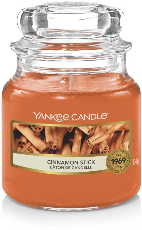 Cinnamon Stick Candele in giara piccola