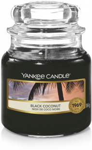 Black Coconut Candele in giara piccola