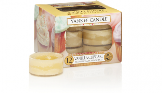 Vanilla Cupcake Candele Tea Light profumate