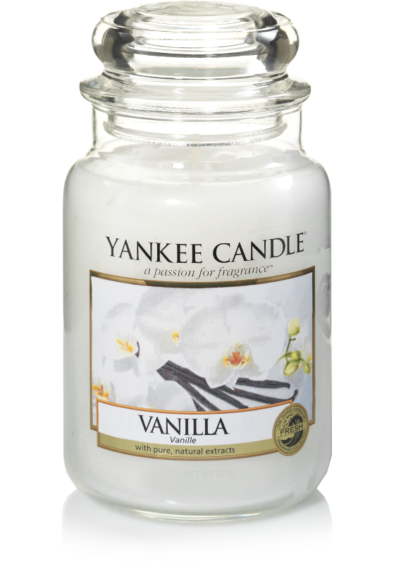 Vanilla Candele in giara grande