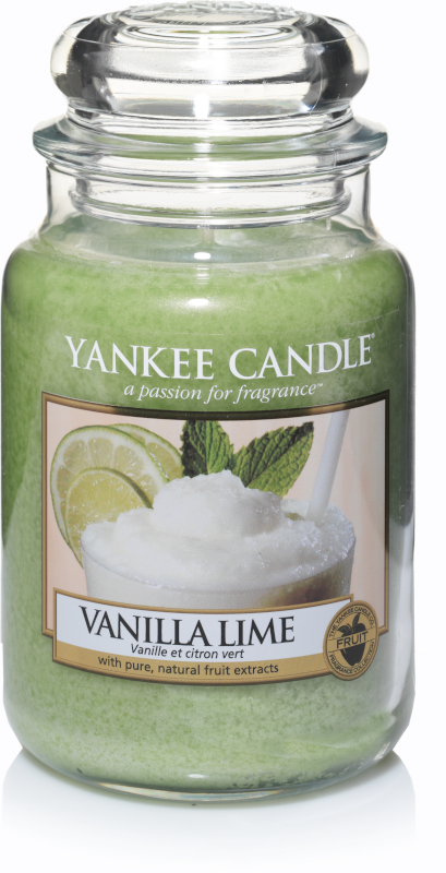 Vanilla Lime Candele in giara grande